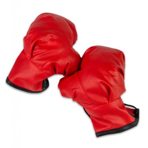 Боксерські рукавички NEW червоно-чорні (2077) Стратег