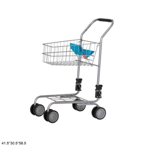 Візок для супермаркета 9328B BLUE CARRELLO TROLLEY метал.41,5*30,5*58,5 кор.42*19*31,5 /1/