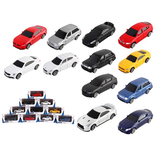 Автомоделі - МІНІ-МОДЕЛІ У ДИСПЛЕЇ (асорті, асорт. А, 1:64)