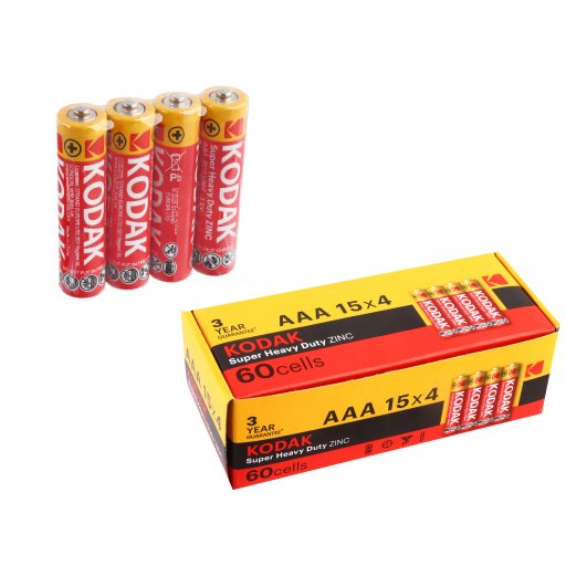 Батарейки Kodak Extra AAА/4 /60/