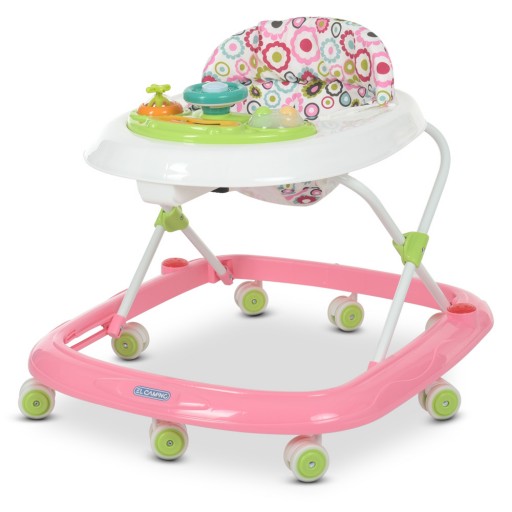Ходунки ME 1049 HAPPY Pink (1шт) д64-ш60-в54см, колеса 8шт, 5,5см, муз, світло, на бат-ці, кор, ,рожевий