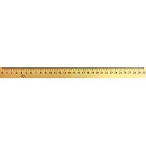 Лінійка дерев'яна 30 см (шовкографія) 10 шт. в уп. //