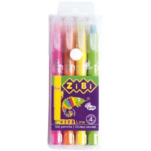 Набір олівців гелевих, 4 кольори NEON