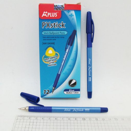 Кулькова ручка Beifa- 1мм, синій колір 12шт в упак. //