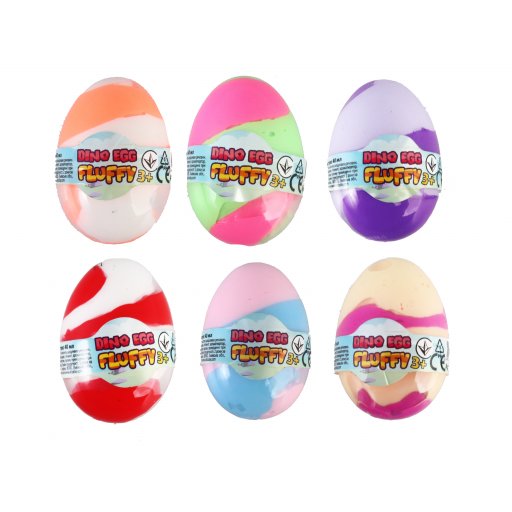 Іграшка-антистрес 40 мл. UA Fluffy Egg Color Magic ТМ Lovin TM OKTO /120/