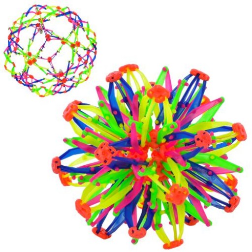 М'яч ігровий трансформер, 14см, у п/е, 14-14-14см /210/