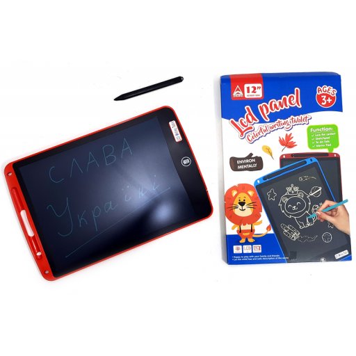 Планшет для малювання LCD Writing Tablet 12'' монохромний 28*19*0,8см /100/