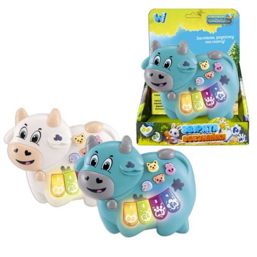 Піаніно КОРІВКА, "WToys", 2 кольори, українська мова., в кор. /120-2/