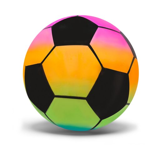 М'яч гумовий розмір 9", 70 грам, 1 колір, п/е /480/