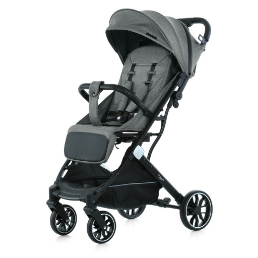 Коляска дитяча M 5727-1 FLASH Stone Gray (1шт) прогулянкова,регул.ручка, алюміній, темно-сірий