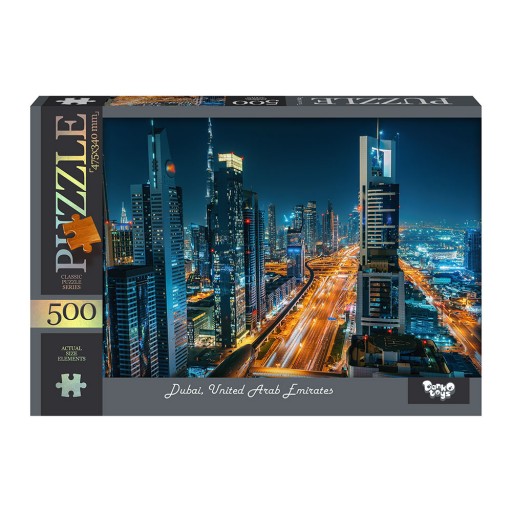 Пазли 500 ел. с.14 №6 Dubai, United Arab Emirates Danko Toys