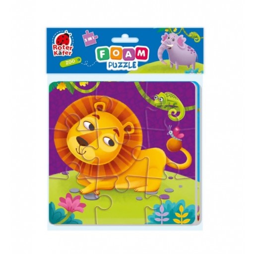 Пазли фомові 2in1 "Zoo"