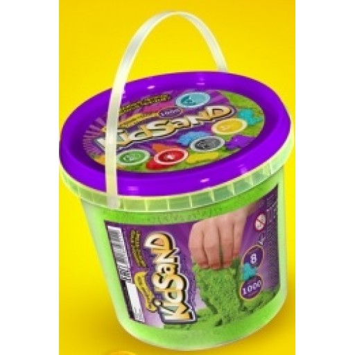 Набір творчості "Кінетичний пісок "KidSand" банка 1000г (12) Danko Toys
