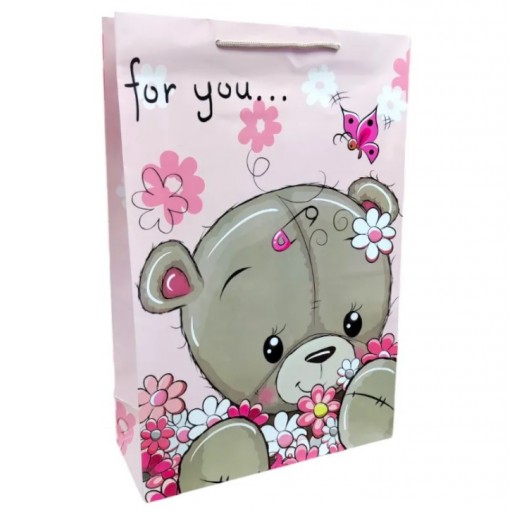 Подарунковий пакет 150грм, "For you", 30*45*13см 6 шт. в уп. /12/