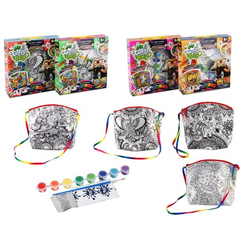 Набір творчості "My Color Bag" сумка-розмальовка міні (5) Danko Toys