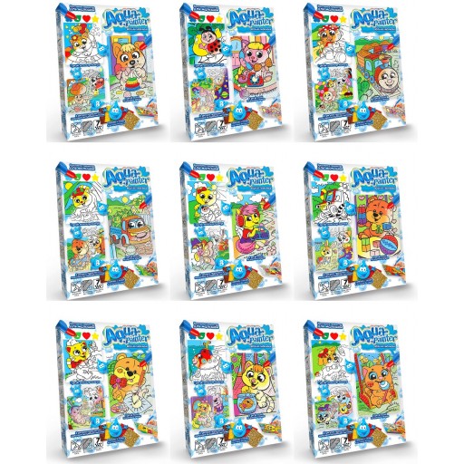 Набір креативної творчості "AQUA PAINTER" рос. (18) Danko Toys