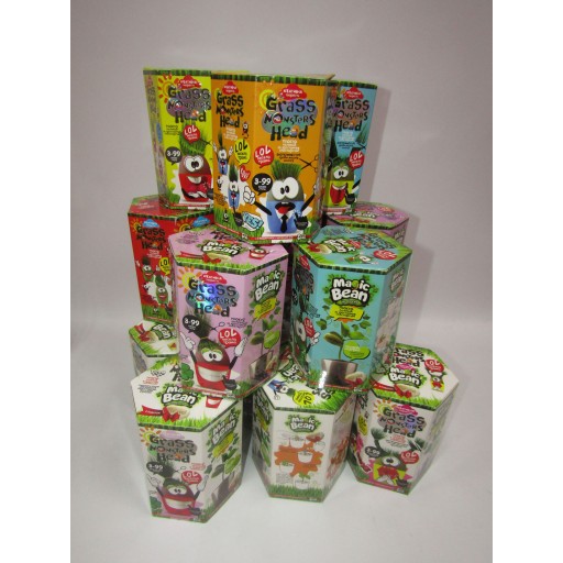 Набір креативної творчості "GRASS MONSTERS HEAD" укр. (8) Danko Toys