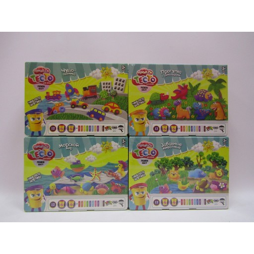 Набір творчості "Тісто для ліпки "Master Do" 4 ТЕМИ укр/рос (4) Danko Toys