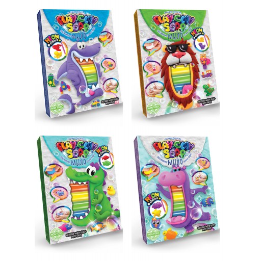 Набір творчості "Пластилінове Мило "PLAY CLAY SOAP" середній рос (16) Danko Toys