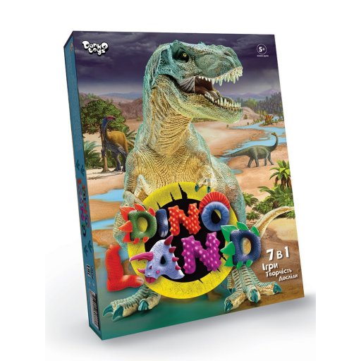 Креативна творчість "Dino Land 7 в 1" укр (5) Danko Toys