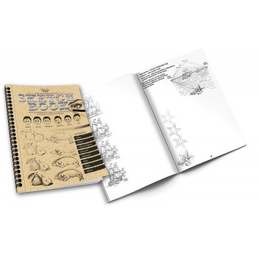 Набір креативної творчості "SKETCH BOOK" укр. (40) Danko Toys