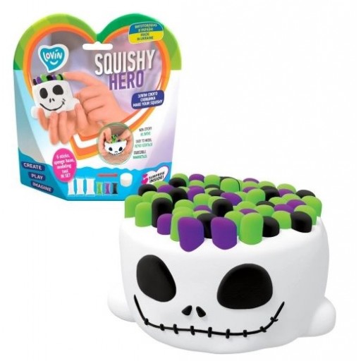 Набір для ліплення з повітряним пластиліном Squishy Scary Ghost ТМ Lovin ОКТО /10/