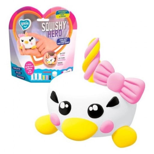 Набір для ліплення з повітряним пластиліном Squishy Teency-Weensy ТМ Lovin ОКТО /10/
