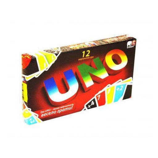 Гра мала настільна "UNO" укр.(12) Danko Toys