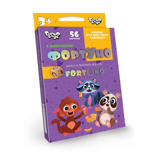 Настільна гра "ФортУно" дитяча рос (32) Danko Toys