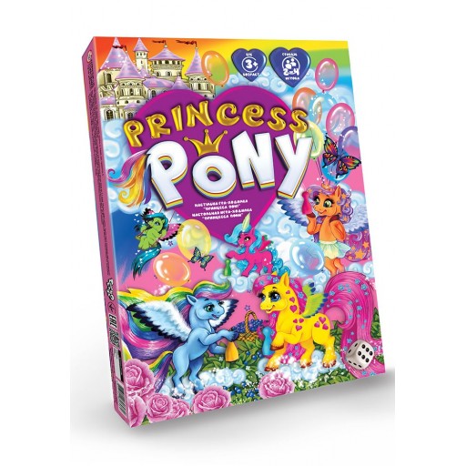 Настільна гра "Princess Pony" (20) Danko Toys