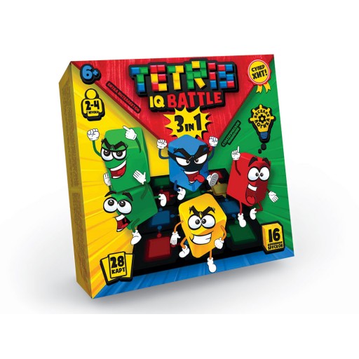 Розважальна гра "Tetris IQ battle 3in1" рос (10) Danko Toys