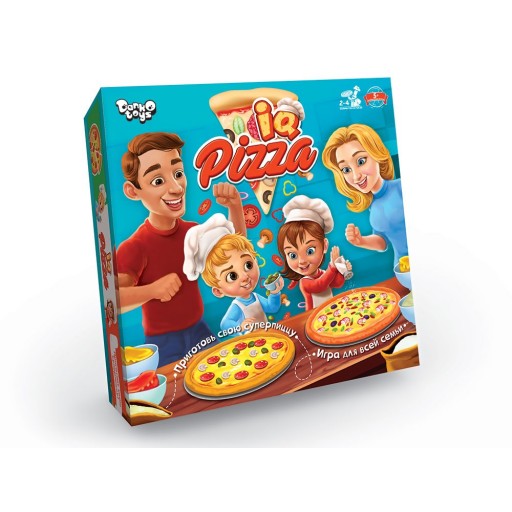 Настільна гра "IQ Pizza" рос (10) Danko Toys