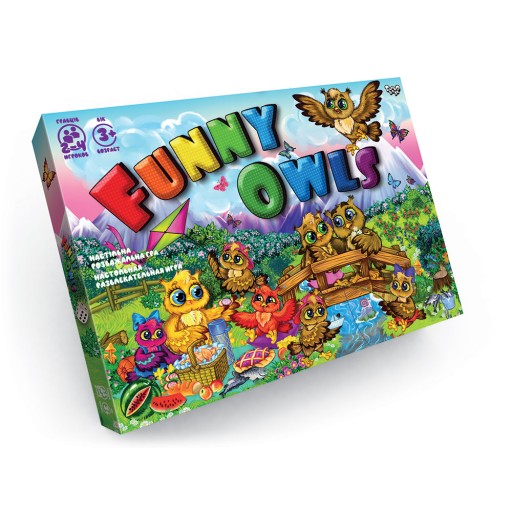 Настільна розважальна гра "Funny Owls" (20) Danko Toys