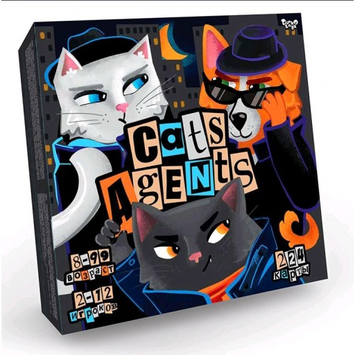 Розважальна гра "CATS AGENTS" рос (10) Danko Toys