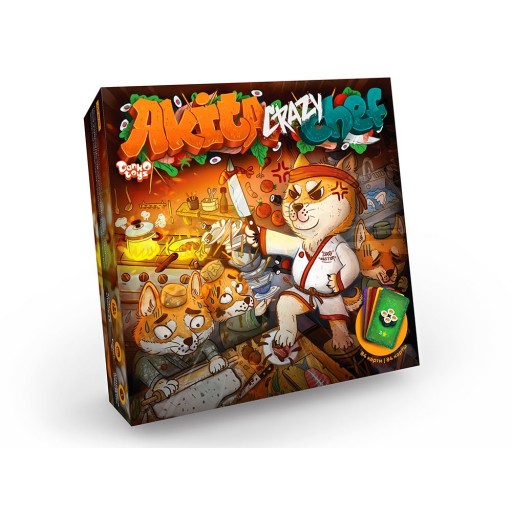 Настільна гра "Akita Crazy Chef" (10) Danko Toys