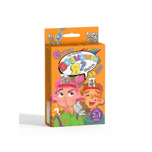 Настільна гра "Возможно Я? Scetch" рос (32) Danko Toys