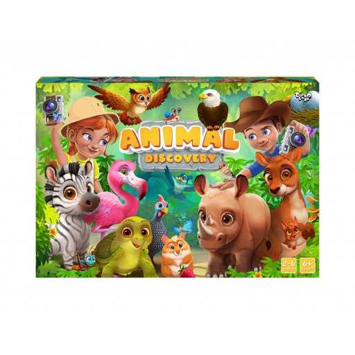 Настільна гра "Animal Discovery" рос (10) Danko Toys