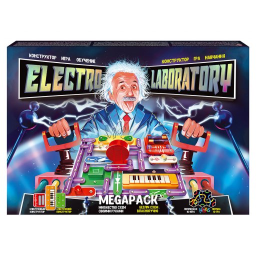 Електронний конструктор "Electro Laboratory. Megapack" (4) Danko Toys