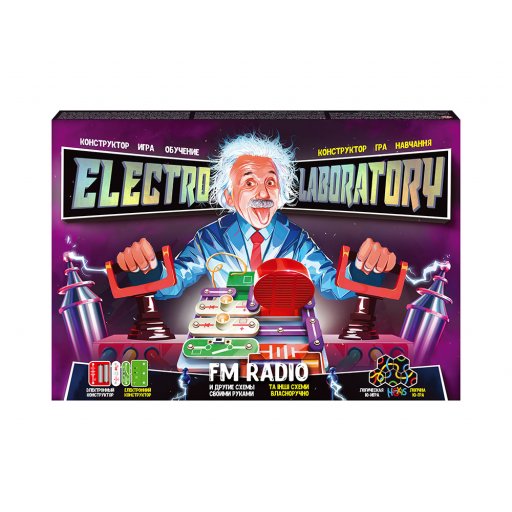 Електронний конструктор "Electro Laboratory. FM Radio" (5) Danko Toys