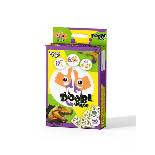 Настільна гра "Doobl Image" Dino "80" укр (32) Danko Toys