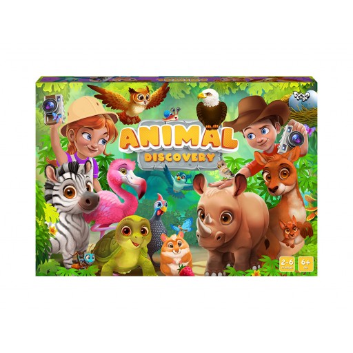 Настільна гра "Animal Discovery" укр (10) Danko Toys