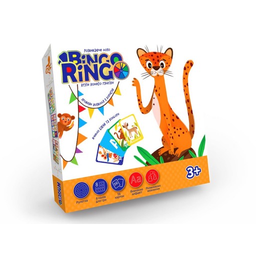 Настільна гра "Bingo Ringo" укр (10) Danko Toys