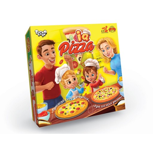 Настільна гра "IQ Pizza" укр (10) Danko Toys