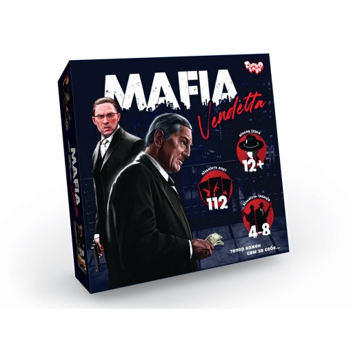 Розважальна гра "MAFIA Vendetta" укр (10) Danko Toys