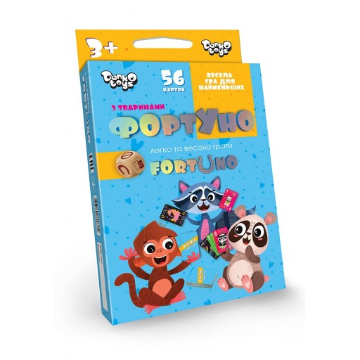 Настільна гра "ФортУно" дитяча укр (32) Danko Toys