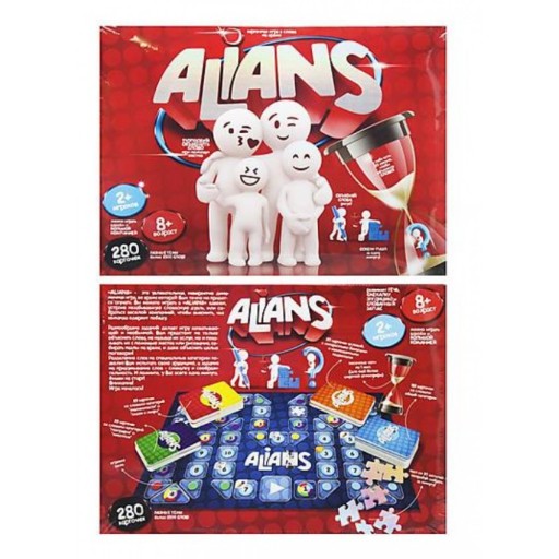 Настільна гра "ALIANS" рос (5) Danko Toys