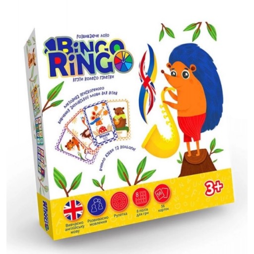 Настільна гра "Bingo Ringo" укр/англ (10) Danko Toys