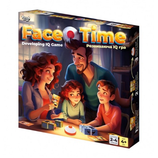 Розвиваюча настільна гра "Face Time" (10) Danko Toys