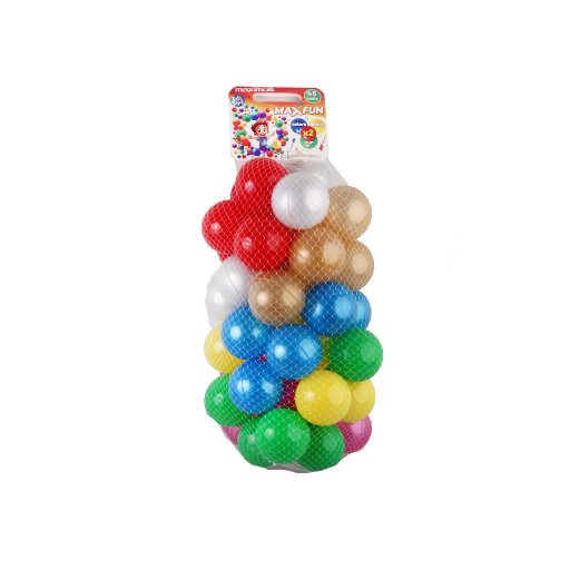 Набір кульок MaxFun 45 шт. діаметр 8 см. Максимус /6/