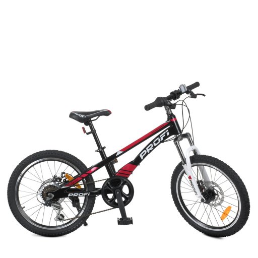 Велосипед дитячий PROF1 20д. LMG20210-3 (1шт) магн.рама, диск.гальма, Shimano 6SP, подвійний алюм.обід,СТС
